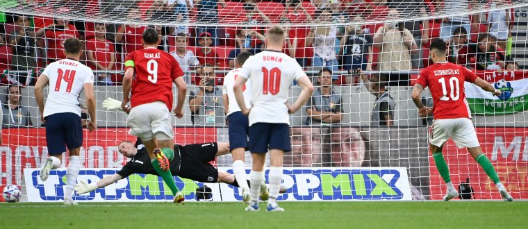 Nem 6:3-ra, de legyőzte a magyar válogatott az angolokat a Nemzetek Ligájában