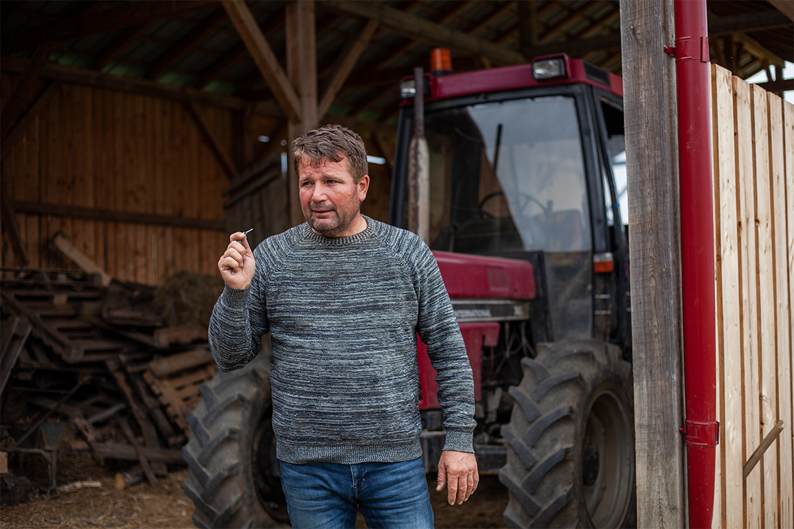 A mezőgazdaság iránti szeretetből merít erőt Orbán László, aki a civilizációtól távol működteti farmját (képriport)