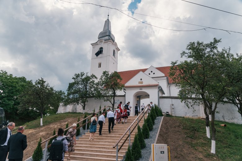 Megújult a Kolozs megyei Bágyon unitárius temploma