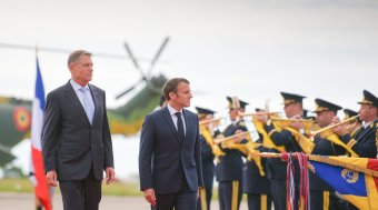 Iohannis szerint megerősödött a Románia és Franciaország közötti biztonsági együttműködés