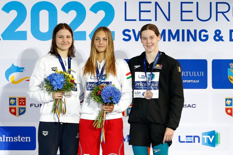 Junior úszó Eb: Popovici 4 aranyat szerzett, Magyarország megnyerte az éremcsatát, Románia a harmadik