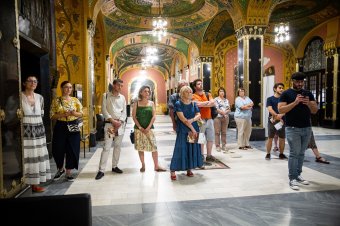 A romániai szecesszió értékei a marosvásárhelyi Kultúrpalotában