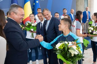 Ötven százalékkal emeli a nemzetközi versenyeken érmes sportolók pénzjutalmát a román kormány