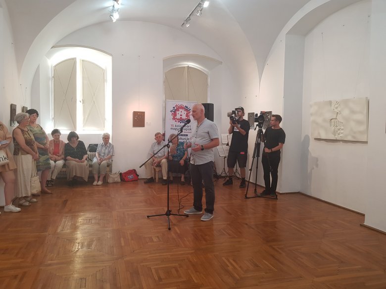 Gergely István életmű-kiállítását nyitották meg Kolozsváron