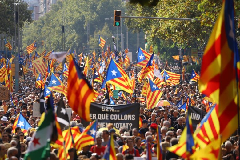 „A spanyol nacionalizmus úgy kezeli a békés katalán függetlenségi mozgalmat, mintha terroristák lennénk”