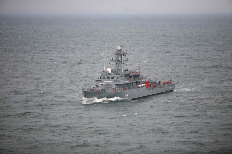 Aknának ütközött és megsérült a román haditengerészet hajója a Fekete-tengeren