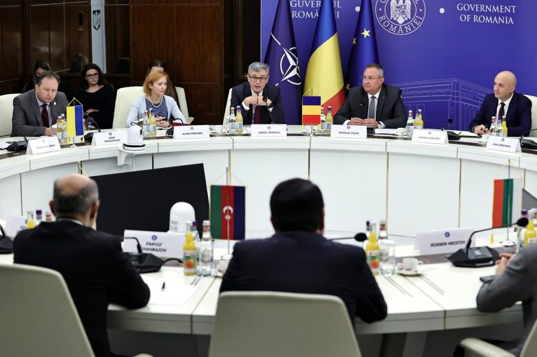 A régió energiaügyi minisztereivel találkozott Ciucă, a szükséges gázmennyiség biztosításáról tárgyaltak