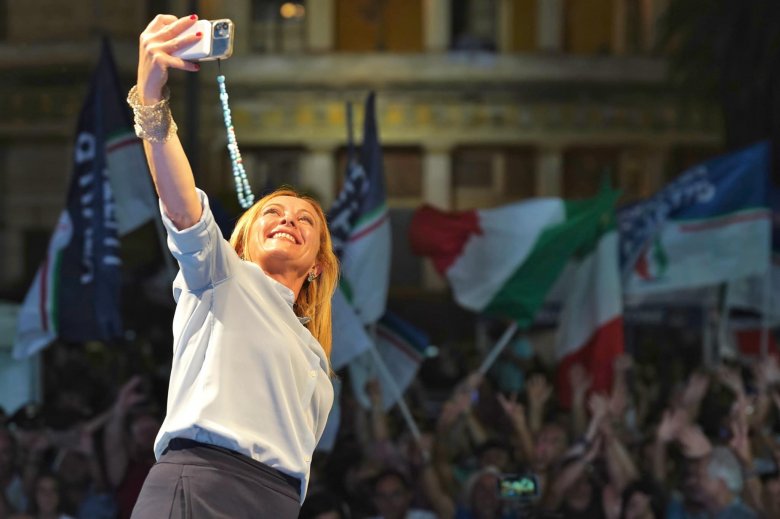 Megnyerte az itáliai törvényhozási választásokat a Giorgia Meloni vezette jobbközép szövetség