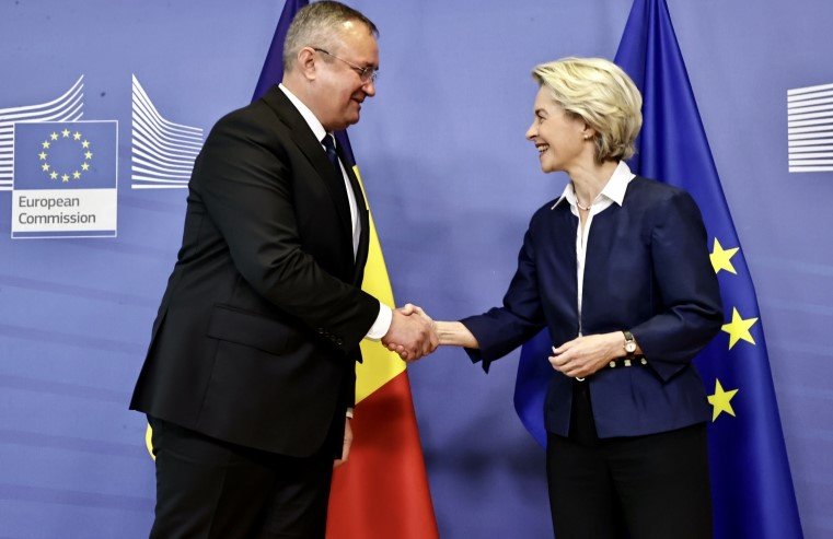 Többek között Románia schengeni csatlakozásáról tárgyalt Ursula von der Leyennel a román miniszterelnök Brüsszelben