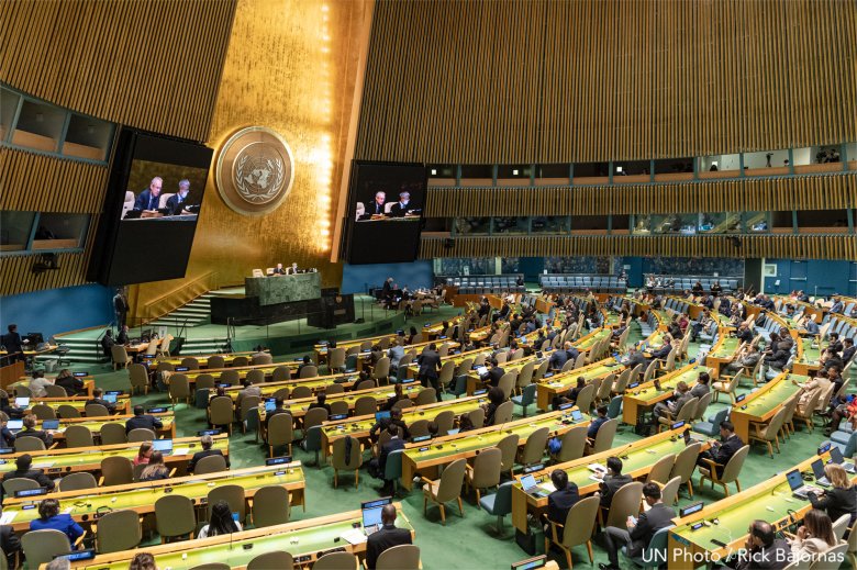 Az ENSZ Közgyűlése elítélte Oroszországot az ukrajnai régiók egyoldalú elcsatolásáért