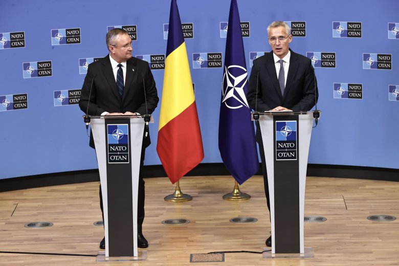 Ciucă–Stoltenberg-találkozó Brüsszelben: a NATO készen áll Románia megvédésére