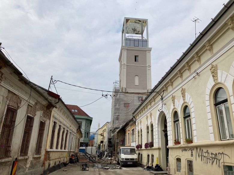 Idén végre befejeződik a kolozsvári Tűzoltótorony felújítása