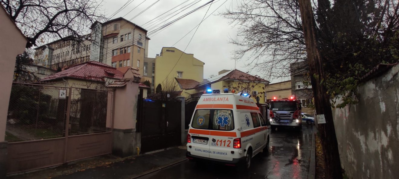 Tűz ütött ki a kolozsvári 2-es számú gyerekkórházban