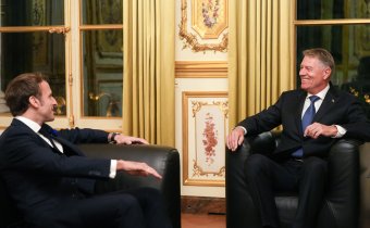 Klaus Iohannis a francia elnökkel tárgyalt Párizsban