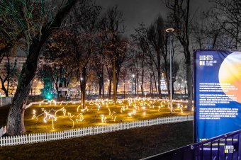 Az energiakrízis a fő témája a Lights on Romania fényfesztivál idei kiadásának