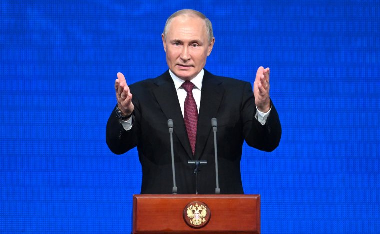 FRISSÍTVE - Putyin a Nyugatnak: vannak olyan fegyvereink, amelyek képesek célpontokat támadni a területükön