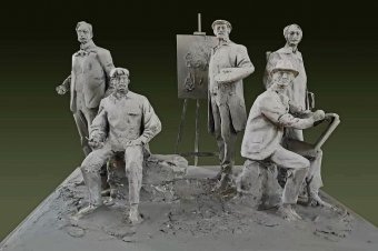 Megszavazták a Nagybányai Művésztelep alapítóinak szentelt szoborcsoport kihelyezését