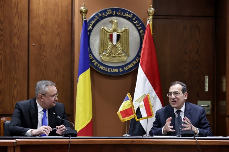 Ciucă: Románia egyiptomi cseppfolyósított földgázzal is kiegészítené fogyasztási igényeit