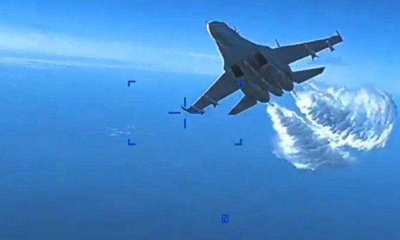 Közzétette az Egyesült Államok az amerikai drón és az orosz vadászgép közötti ütközésről készült felvételt (VIDEÓVAL)