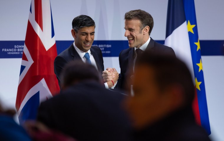 „Új antant” – közelítené egymáshoz Franciaországot és Nagy-Britanniát Macron és Sunak