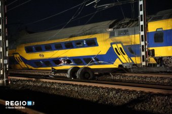 Egy személy meghalt, többen súlyosan megsérültek egy hollandiai vonatbalesetben