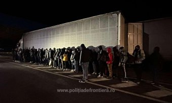 Közel félszáz migránst tartóztattak fel a hét végén a román határőrök