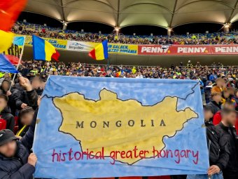 A fehéroroszok elleni meccsen is a magyarokat gyalázták a szélsőséges román ultrák, Mongóliába küldenének