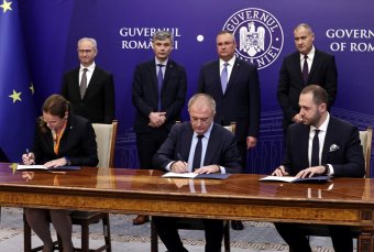 Aláírták a szerződést, épülhet a fekete-tengeri kontinentális talapzatból kitermelésre váró gáz szállítására szolgáló vezeték