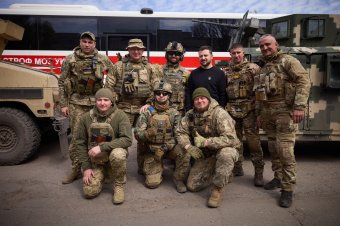 A frontra látogatott Zelenszkij, elemzők szerint ez a közelgő ukrán ellentámadás jele lehet