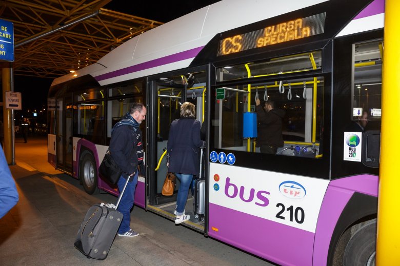 Új buszjárat indul Kolozsváron a repülőtér és a központban található Széchenyi tér között
