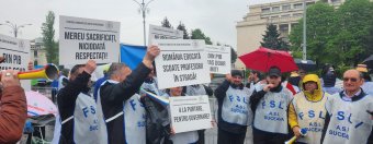 Bukarestben tüntettek az oktatási szakszervezetek, a tanügyben dolgozók készek az általános sztrájk kirobbantására