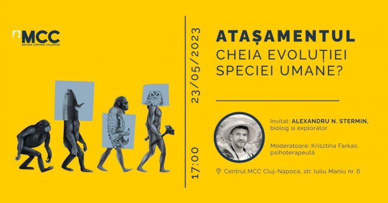 Utazás evolúciónk történetén át – Alexandru Stermin biológus, felfedező előadására várja a közönséget az MCC Kolozsváron