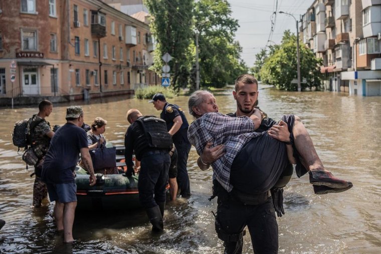 Több százan haltak meg árvízben az oroszok megszállta településen az ukránok szerint