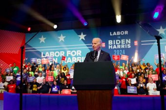 Joe Biden újraválasztási kampányának első nagygyűlésén a gazdagok megadóztatását ígérte