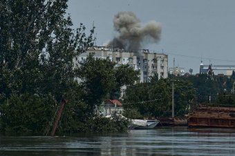Oroszország Ukrajna déli része, Ukrajna a Krím ellen intézett dróntámadást
