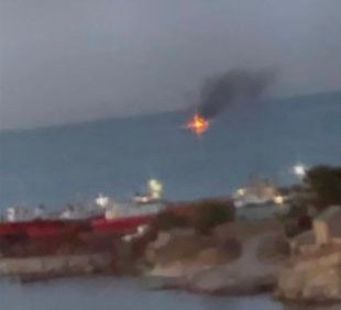 Az ukránok szerint megsérült egy orosz hadihajó a Novorosszijkszk elleni ukrán dróntámadásban