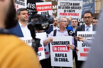 Ciolacut nem zavarja, ha nem uniós forrásból, hanem hitelből épülnek a PNRR-ből kikerült kórházak, az ellenzék tüntet