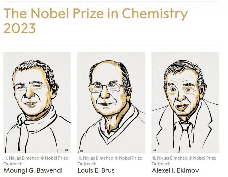 A kvantumpöttyök felfedezőinek ítélték oda idén a kémiai Nobel-díjat