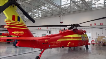 Készülnek a román katasztrófavédelem Black Hawk típusú, többcélú szállítóhelikopterei
