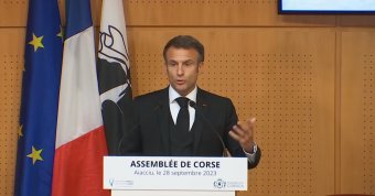 Autonómiát javasolt Korzika számára Emmanuel Macron