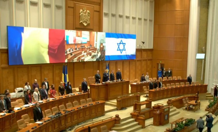 Az Izrael és polgárai elleni terrorista támadásokat elítélő nyilatkozatot fogadott el a román parlament