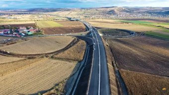 Csütörtökön megnyitják az észak-erdélyi autópálya Maroskece és Aranyosgyéres közötti szakaszát