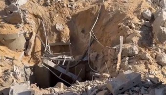 Hamász-alagutat találtak a legnagyobb gázai kórház alatt – Videón látható, ahogy a terroristák a kórházba vittek túszokat