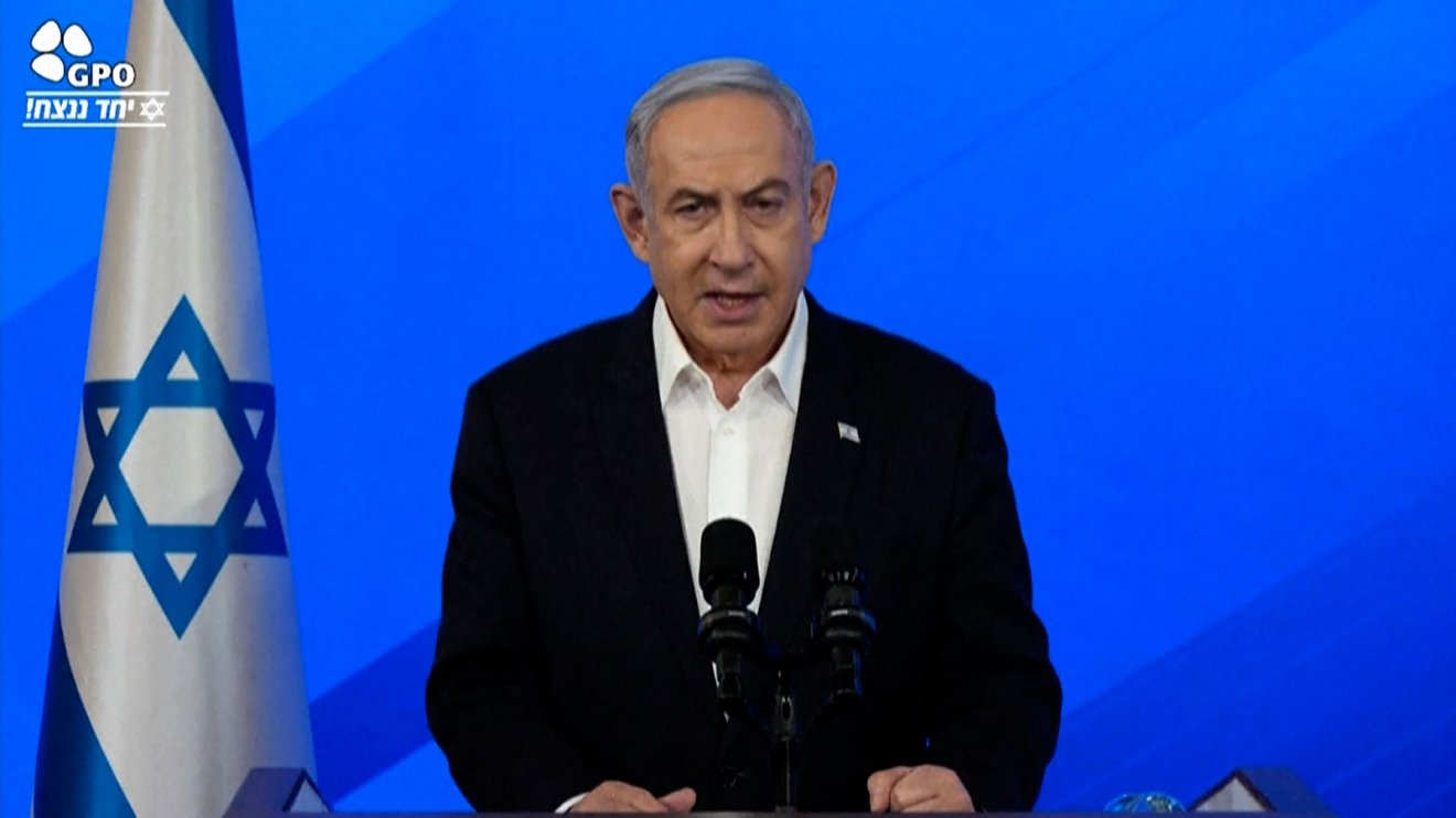 Netanjahu: egyetlen lépésre van a győzelem a Hamász elleni háborúban