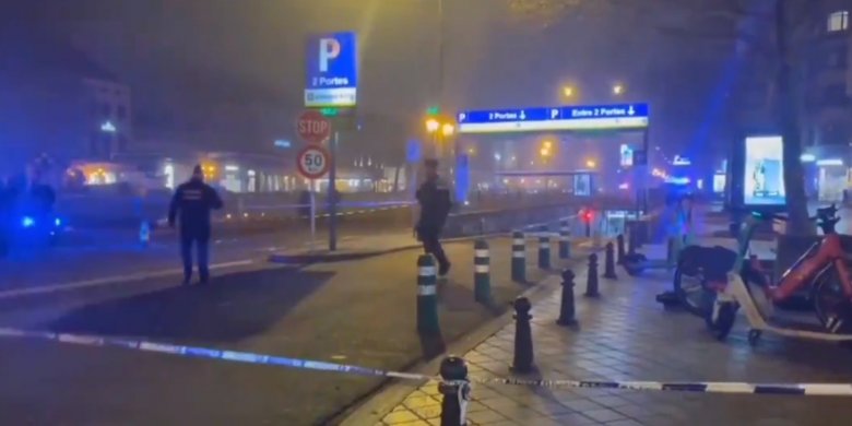 Lövöldözés tört ki Brüsszel belvárosában, bandák közötti leszámolásra gyanakszik a rendőrség