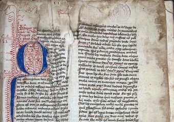 Nagy jelentőségű középkori kódexet, francia szerzetes művét azonosították a kolozsvári Szent Mihály-plébánia levéltárában