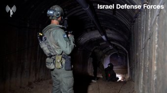 Az ENSZ segélyszervezetének gázai székhelye alatt is a Hamász terrorszervezet létesítményére bukkantak