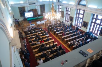 A Kolozsvári Protestáns Teológiai Intézet sikertörténetét emelték ki az egyházfők az alapítás 75. évfordulóján