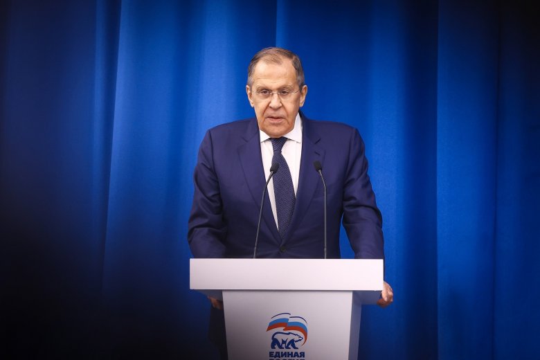 Lavrov: Moszkva az orosz kultúrát akarja megvédeni Ukrajnában, és a „biztonsági fenyegetések” ellen küzd