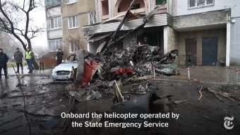 Nem zárják ki a szándékos cselekményt sem a helikopter-baleset kapcsán az ukrán hatóságok